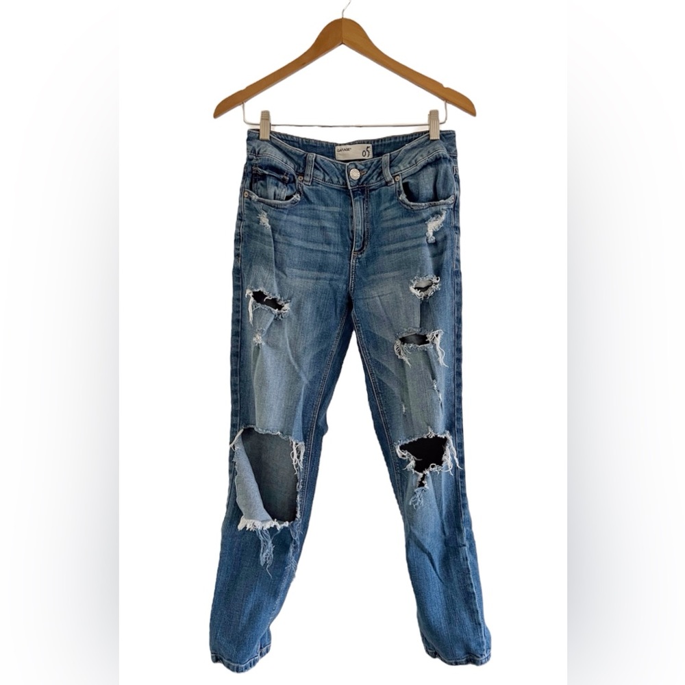 Garage Stretch Distress Jeans size 5